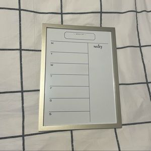 Dry Erase Planner